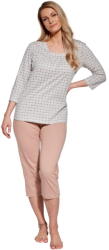 Cornette Pijama dama CORNETTE. 1186 NADIA BEIGE: XL (PD-767-266401-359 XL)