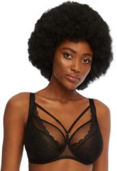 Kinga Sutien moale cu balene KINGA. 1030 negru: 100E (kinga.sc-931.czarny 100E)
