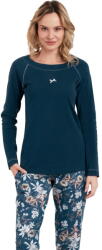 Italian Fashion Pijama dama ITALIAN FASHION HARIET lung marin/print: S (AAF-KPZ-HARI-DDMD S)