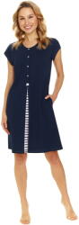 Doctor Nap Cămașă de noapte dama DOCTOR NAP TCB. 9703 NAVY BLUE: XL (TCB.9703_NAVY_BLUE XL)