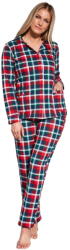 Cornette Pijama de damă cu nasturi CORNETTE. 1123 ROXY NAVY BLUE/RED: XL (PD-482-267601-369 XL)