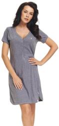 Doctor Nap Cămașă de noapte DOCTOR NAP TM. 9301 DARK GREY: S (TM.9301_Dark Grey S)