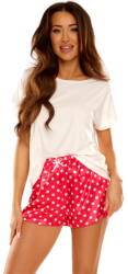 De Lafense Pijama dama DE LAFENSE. 1027 zmeură: XL (24333 XL)
