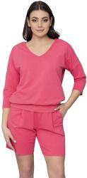 Italian Fashion Komplet damski Italian Fashion KARINA 3/4+kr. malina: XXL (AAF-KKP-KARI-3KMA XXL)