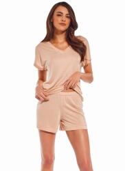 Cornette Pijama dama CORNETTE. 1660 bej: S (27032 S)