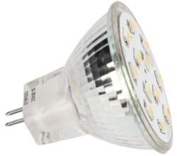 David Communication LED izzók David Communication Illuminants CRI 90+ egyenértékű teljesítmény 20 W bázis GU4 világítási szög 125° átlagos 35 mm fogyasztás 2 W fényerősség 169 lm