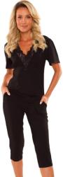 De Lafense Pijama dama DE LAFENSE. 1000 negru: XXL (24088 XXL)