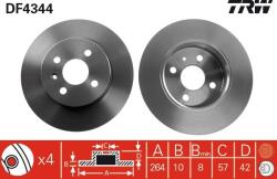 TRW Disc frana TRW LUC DF4344 - fixbox