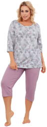Italian Fashion Pijama dama ITALIAN FASHION ARDILA 3/4+3/4 print/piele: M (AAF-KPZ-ARDI-33DW M)