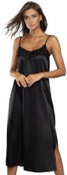 Italian Fashion Cămașă de noapte ITALIAN FASHION DOTYK fără mâneci lung negru: L (AAF-KKN-DOTY-WDCA L)