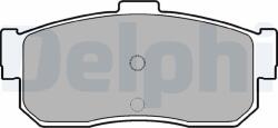 DELPHI Set placute frana DELPHI LP971 (LP971)
