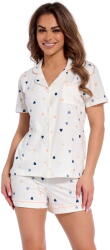 Cornette Pijama de damă cu nasturi CORNETTE 346/310 LOVE ecru: XL (30619 XL)