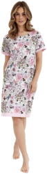 Cana Cămașă de noapte CANA 476 roz flori: XL (30880 XL)