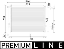 MAHLE Radiator, racire motor MAHLE CR 936 000P (CR 936 000P)