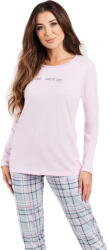 Italian Fashion Pijama dama ITALIAN FASHION GLAMOUR lung roz/print: XL (AAF-KPZ-GLAM-DDRD XL)