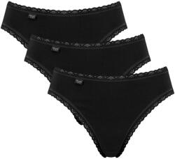 Sloggi Chiloți SLOGGI 24/7 COTTON LACE TAI C3P negru: 46 (10167199_0004 46)