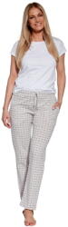 Cornette Spodnie damskie długie Cornette. 1159 różowe/grey/beige: XXL (PD-690-266401-35 XXL)