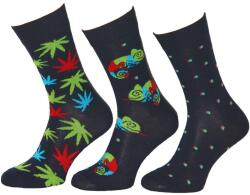 Cornette Șosete CORNETTE 3PACK Chameleons: 39-41 (cornette.a54.granatowy 39-41)