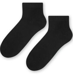 Steven Șosete scurte din bumbac ART. 010 negru: 44-46 (steven.art.010.czarny 44-46)