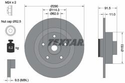 TEXTAR Disc frana TEXTAR 92317603 (92317603)
