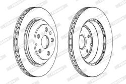 FERODO Disc frana FERODO DDF1855C-1 (DDF1855C-1)