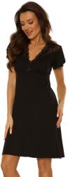 De Lafense Cămașă de noapte DE LAFENSE 754 LILIAN negru: 3XL (30496 3XL)
