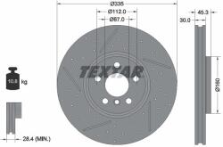 TEXTAR Disc frana TEXTAR 92317105 (92317105)
