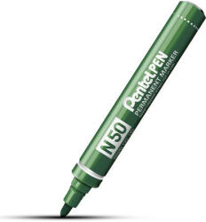 Pentel Alkoholos marker, 2 mm, kúpos, PENTEL "N50", zöld (N50-DE)