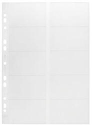 DURABLE Névjegytartó betét, 10 db-os, DURABLE (238919) - kreativjatek