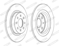 FERODO Disc frana FERODO DDF1299C (DDF1299C)