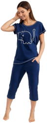 Regina Pijama dama REGINA 686 albastru închis: M (30845 M)