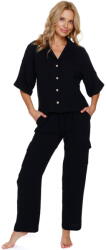 Doctor Nap Pijama dama DOCTOR NAP PM. 7236 BLACK: M (PM.7236.BLACK M)