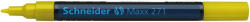 Schneider Lakkmarker, 1-2 mm, SCHNEIDER "Maxx 271", sárga (127105) - kreativjatek