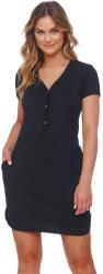 Doctor Nap Cămașă de noapte dama DOCTOR NAP TM. 4542 BLACK: L (TM.4542.BLACK L)