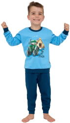 Cornette Pijama pentru copii CORNETTE 477/161 FARM albastru: 122/128 (28745 122/128)