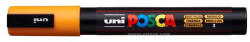 uni Dekormarker, 1, 8-2, 5 mm, UNI "Posca PC-5M", ragyogó sárga