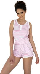 Sensis Pijama dama SENSIS SILVANA roz-ecru: L (30654 L)
