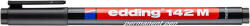 edding Alkoholos marker, OHP, 1 mm, EDDING "142 M", fekete (4-142001)