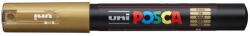 uni Dekormarker, 0, 7-1, 0 mm, UNI "Posca PC-1M", arany