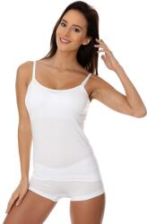Brubeck Tricou BRUBECK CAMISOLE COMFORT COTTON alb: M (P-BRU-COMFORTCOTTON-CM00210A-Biały M)