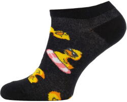 Italian Fashion Șosete scurte S169S ANATRE negru/galben: 41-43 (AAT-SK-S169S 41-43)
