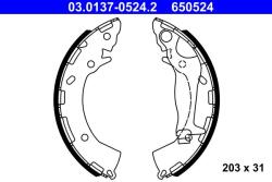 ATE Set saboti frana ATE 03.0137-0524.2 - fixbox