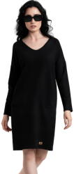 Italian Fashion tunică damă KARINA mânecă lungă, neagră: XXL (AAF-KKO-KARI-D-CN XXL)