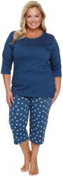 Doctor Nap Pijama dama DOCTOR NAP PB. 7264 DEEP BLUE: L (PB.7264.DEEP_BLUE L)