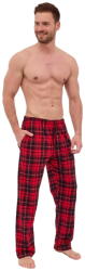 Cornette Pantaloni de pijama bărbați CORNETTE 691/54 roșu-negru: 5XL (29686 5XL)