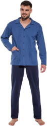 Cornette Pijama bărbătească cu nasturi CORNETTE 114/66 blugi: L (31003 L)