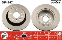 TRW Disc frana TRW DF4247 - fixbox