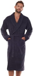 L&L Halat lung bărbați LL. 2450 antracit FROTTE: 3XL (28221 3XL)