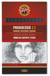 KOH-I-NOOR Grafitceruza, 4B, KOH-I-NOOR "8911 Progresso (891104B004PZ)