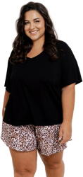 Taro Pijama dama TARO ESTI 3360 negru: 3XL (30769 3XL)